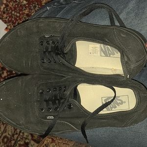 Vans all black men's 10.5